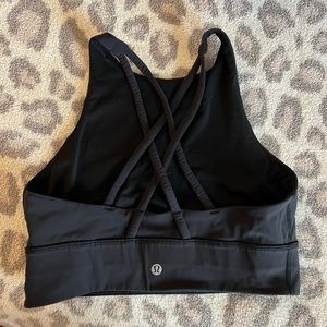 Lululemon energy high neck longline bra